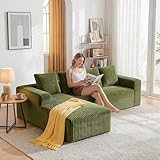 Élégance Sensuelle du Velours Côtelé:Habillé d'un tissu velours côtelé gris raffiné, ce canapé apporte une touche de chaleur et de texture à votre décoration. D'une douceur agréable au toucher, ce revêtement est également robuste, facile à entretenir et résiste aux traces du quotidien, alliant parfaitement style et praticité.