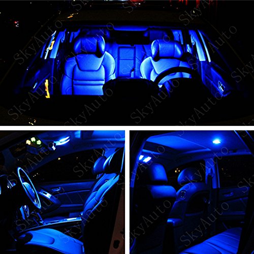 LED Premium Blue Light Interior Package Kit for Subaru WRX STi 2004-2017 (8 pcs)