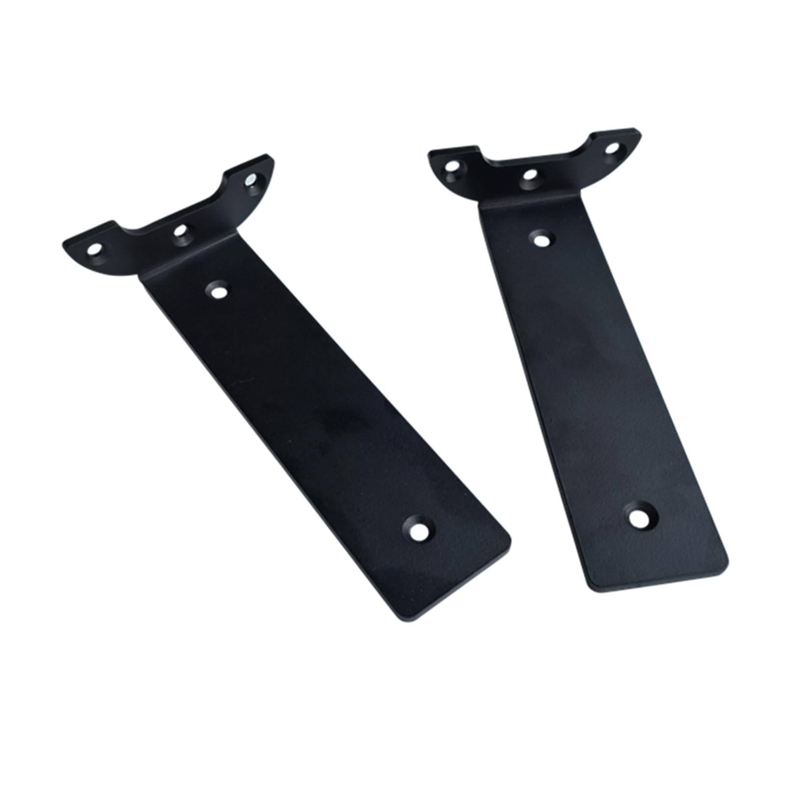 Support d'étagère mural en L 25cm lot de 2 équerres métalliques robustes pour étagère flottante