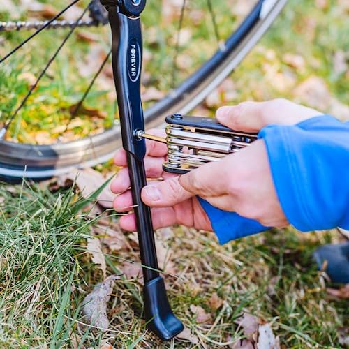 FOREVER Outdoor Fahrradstnder Seitenstnder fr E-Bike 24-29 Zoll mit  Tretlagerwerkzeug - Universal Verstellbarer Fahrradstnder - Robuster und  praktischer Stnder fr sicheres Parken. : Amazon.de: Sport & Freizeit