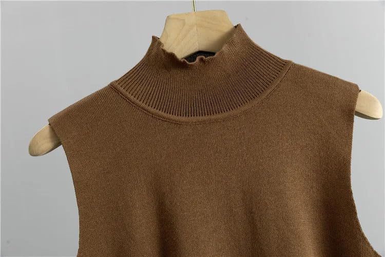 3 szt. damski sweter dres długi kardigan płaszcz pół golf kamizelka spodnie dzianinowe garnitury