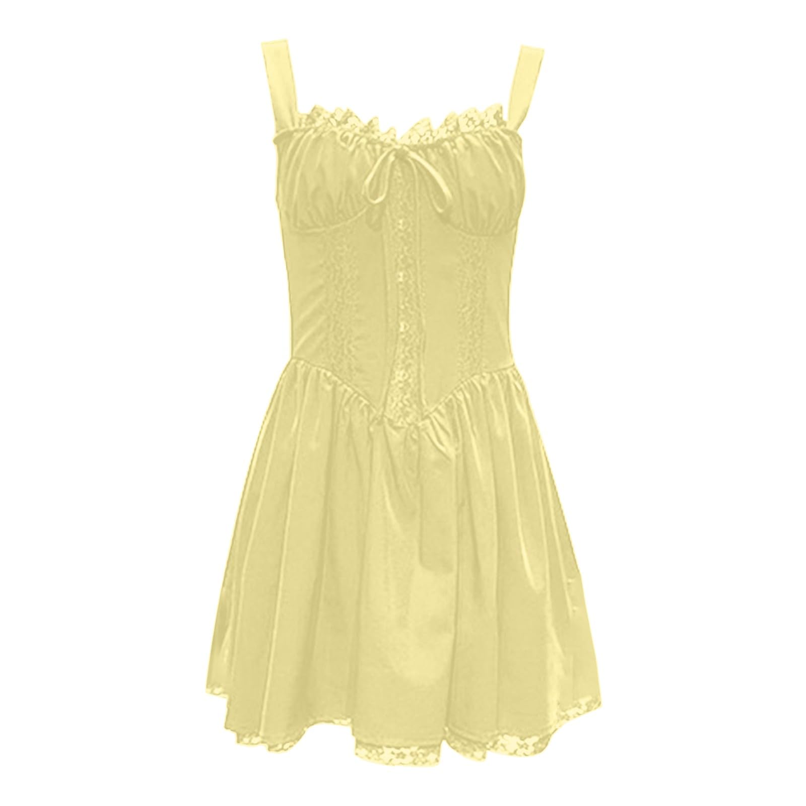 Vestido de lazo francés elegante con acabados de alta sastrería 6