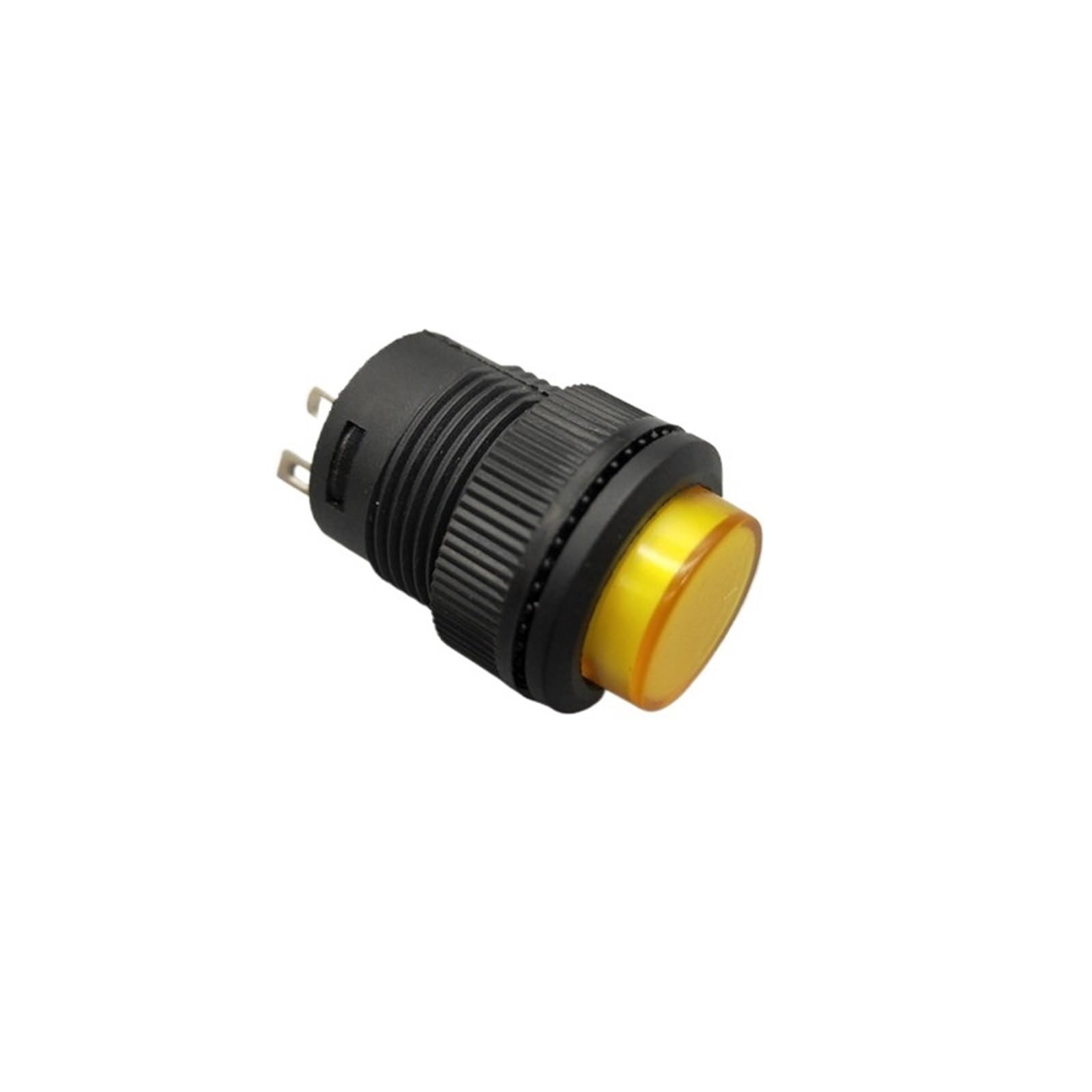 Interruptor con retroiluminación LED de 16mm y bloqueo para control seguro de corriente 3A 8