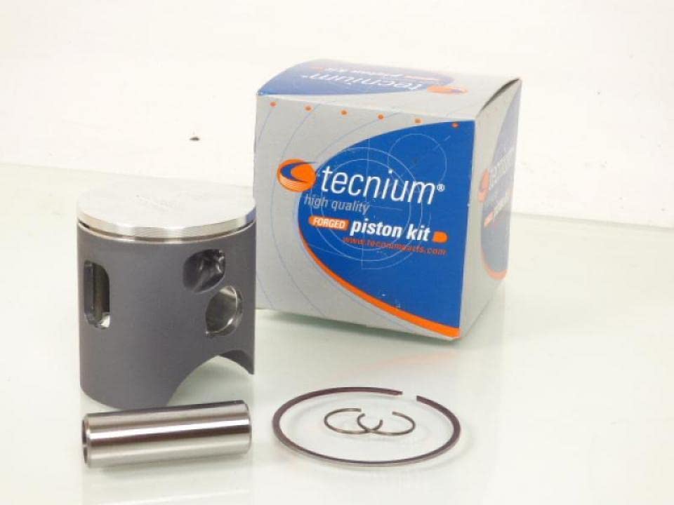 Pistone alto motore da Tecnium di diametro 53,97 mm. Pistone forgiato, fornito con segmento(S), anelli e asse. Come da immagine.