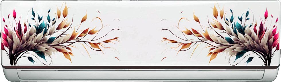 Image of 'Nature Colorful Tree'' AC Sticker (96 cm x30 cmx 24 cm)