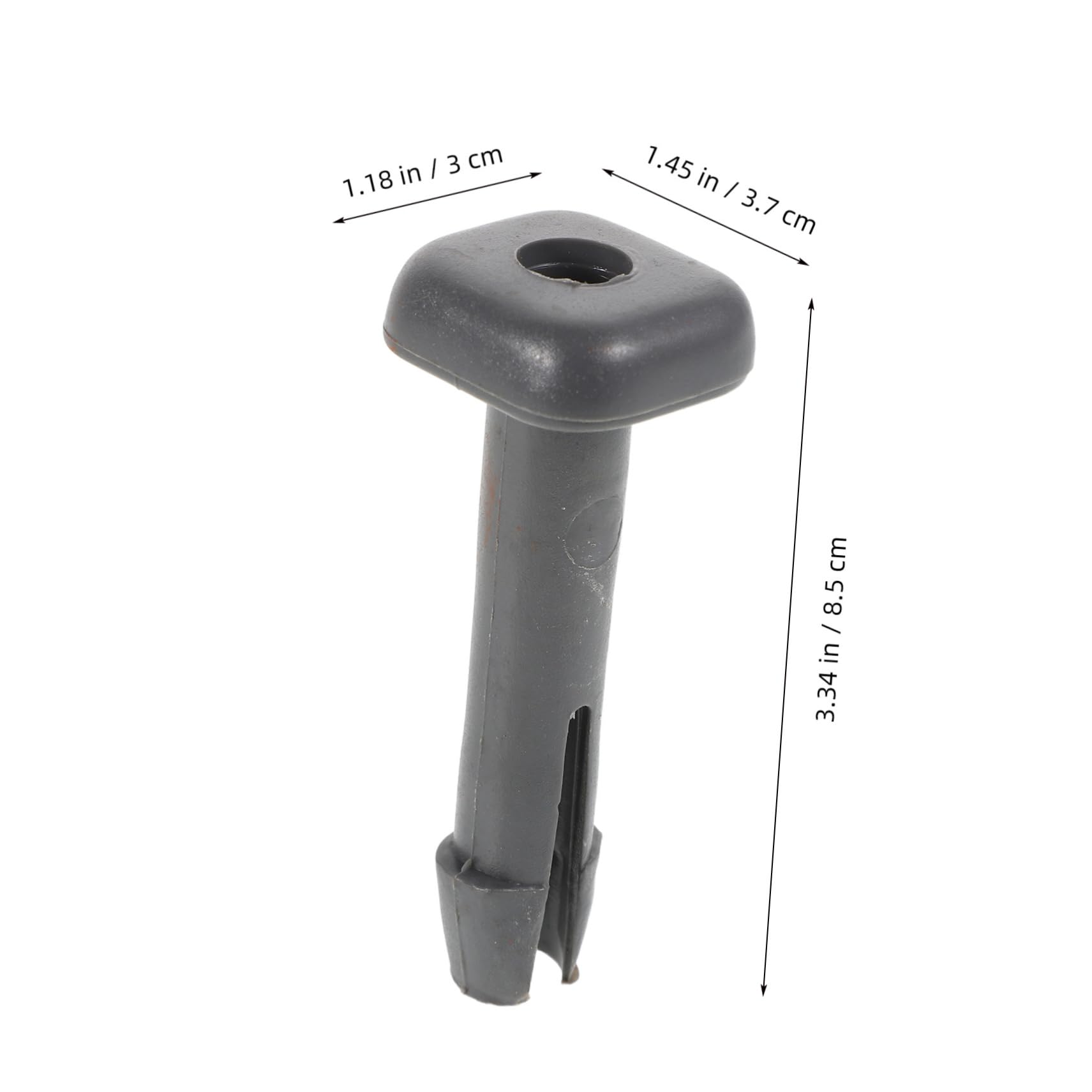 Guide Bloccaggio Poggiatesta Auto in Plastica Regolabile Set da per Sedili Anteriori Camion e Veicoli Compatibili