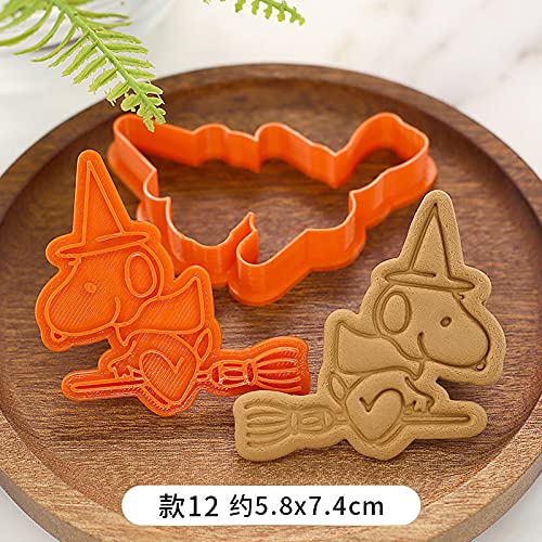 Amazon | 【IHARAYA】スヌーピー ハロウィン クッキー型5種セット