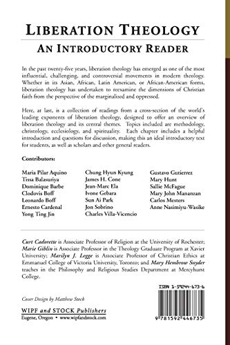 Liberation Theology: An Introductory Reader #TOP1