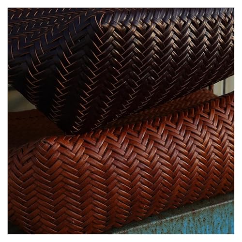 Bolso Tote Retro de Cuero Trenzado para Mujer miniatura 6