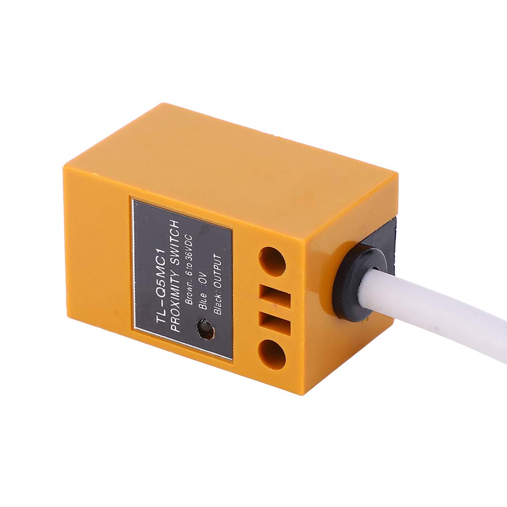 10PCS DC 6-36V Commutateur de capteur de proximité inductif, TL-Q5MC1 Commutateur de capteur d'approche pour capteur de détection de métal de 5 mm