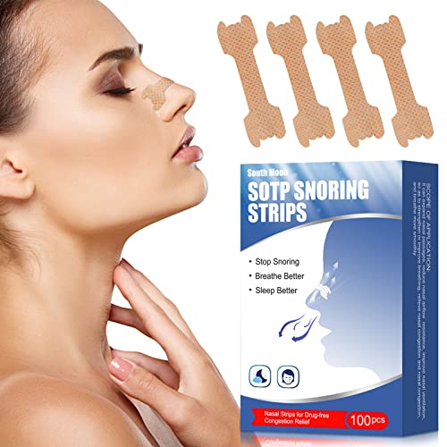 Cerotti per il naso, 50 pezzi, cerotti nasali per russare, per evitare russarci, cerotti nasali, migliore respirazione nasale, ideale per sport e raffreddore