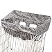Skip Hop Shopping Cart and Baby High Chair Cover, Take Cover, Grey Feather
