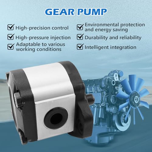 Image of 1pcs 231572GT 231572 Hydraulic Gear Pump 4.0CC for Genie GS-1530 GS-1532 GS-1930 GS-1932 Series Gear Pump Parts Replacement