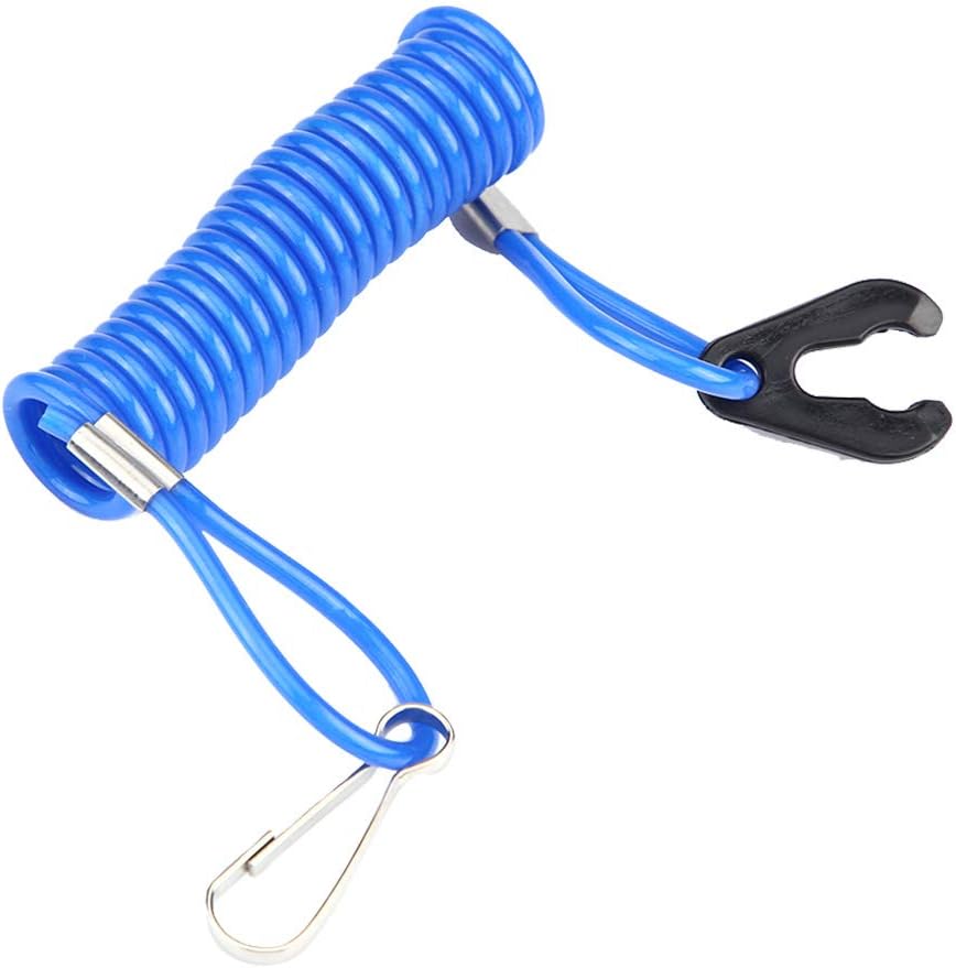 Corde De Sécurité Moteur Hors-Bord - 2 Longes D'Arrêt D'Urgence Pour Bateau - Arrêt Moteur Rapide