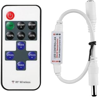 ワイヤレスリモコン リモートコントローラー ミニ RF LED調光 単色