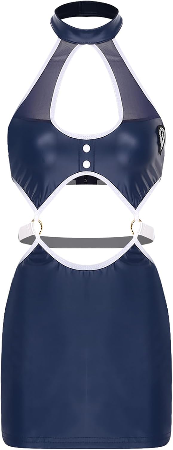 Anime Lingerie for Women High Cut Thong Bodycon Teddy Anime Kawaii One Piece Swimsuit