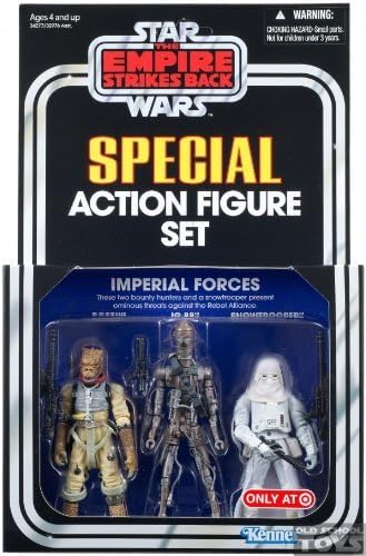 Kenner Star Wars The Empire Strikes Back Special Exclusive Action Figure 3Pack Imperial Forces Set Bossk, IG88, Snowtrooper