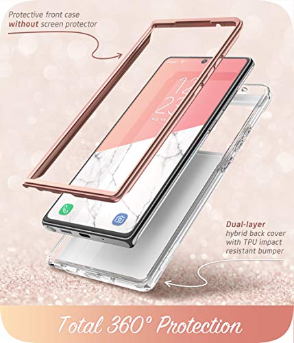 i-Blason-Glitzer-Huelle-fuer-Samsung-Galaxy-Note-20-67-Handyhuelle-Bumper-Case-Glaenzend-Schutzhuelle-Cover-Cosmo-OHNE-Displayschutz-2020-Ausgabe-Marmor