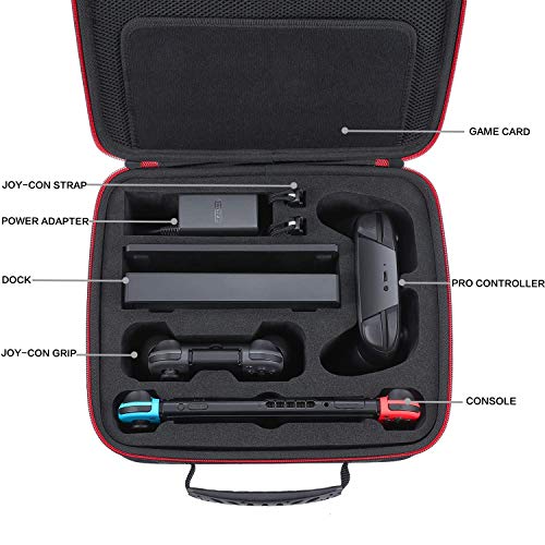 New-world-Storage-Bag-Carry-case-Travel-Case-Travel-Bag-Protective-Hard-Case-Deluxe-for-Nintendo-Switch-and-Switch-OLED-Also-for-Controller-Accessories