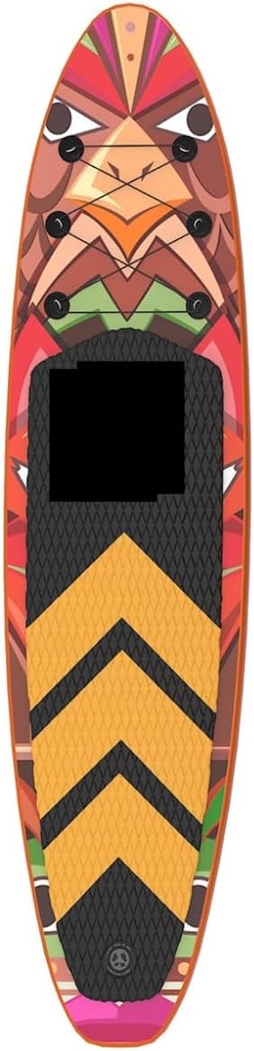 Paddleboard Inflatable Double Layer Paddle Board with Pump Stand Up Surfboard Backpack Fold Boards (One Color 310 * 81 * 15cm)