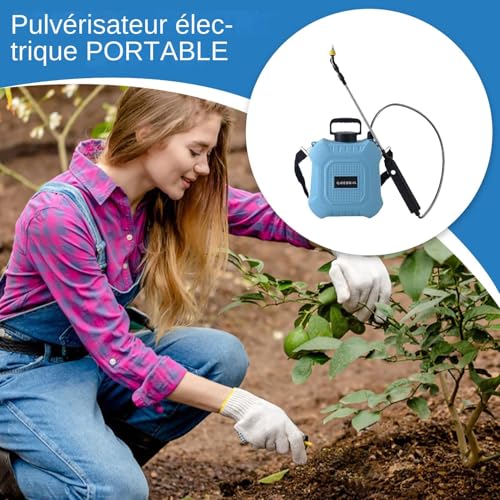 Pulvérisateur à dos électrique rechargeable pour éliminer la fatigue de pompage - 3