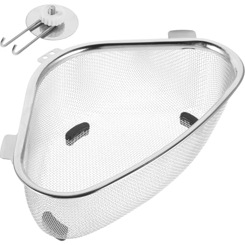 Colador triángulo para fregadero de acero inoxidable
