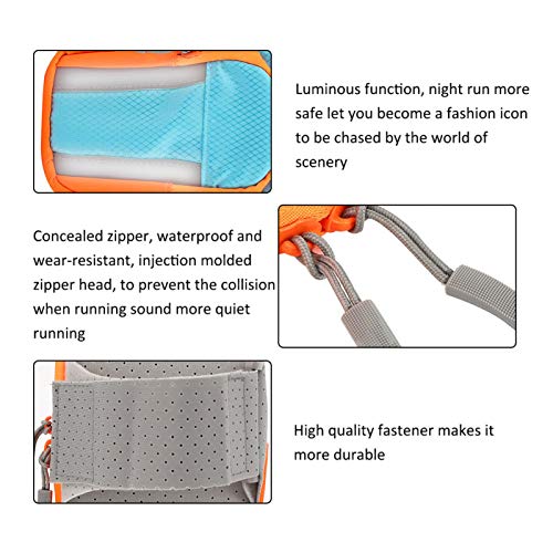 Hook and Loop Design Waterproof Arm Bags Running Arm Bags, voor fitness - Image 6