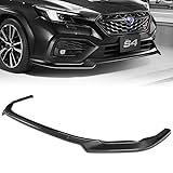 HK5 3pcs Real Carbon Fiber ST-Style Front Bumper Lip Spoiler Body Kit Compatible with 2022-2025 Subaru WRX 2023 2024