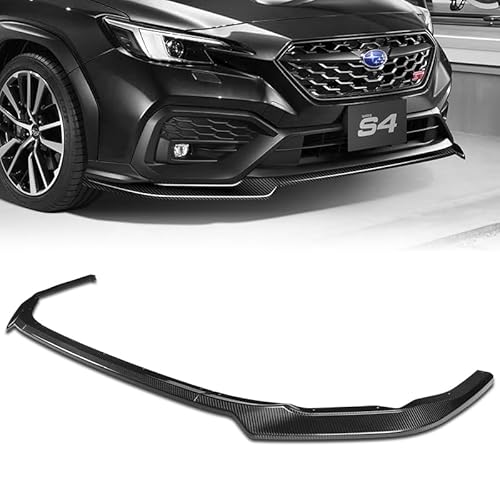 HK5 3pcs Real Carbon Fiber ST-Style Front Bumper Lip Spoiler Body Kit Compatible with 2022-2025 Subaru WRX 2023 2024