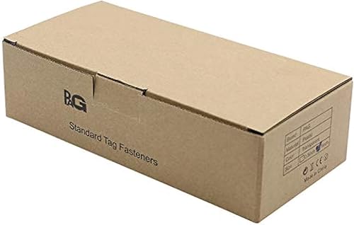 PAG Sujetadores de pistola de etiquetado estándar de 1 pulgada, accesorios de púas, etiqueta de precio, repuesto de pistola para ropa, 5000 piezas,