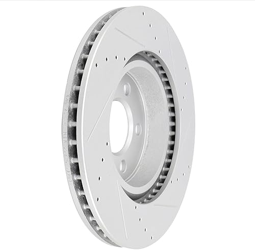 Miniatura 891 de SCITOO Juego de 2 frenos de freno ranurados traseros para Chrysler Town & Country, 08-16 para Dodge Grand Caravan, 09-13 para Dodge Journey, 12-15