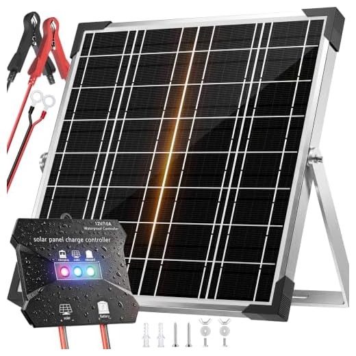 Voltset 12V Solar Battery Charger 20W Kit