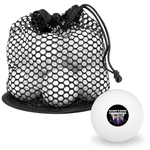 Trump's White House Novelty Table Tennis Ping Pong Ball 12 Pack with Storage Bag