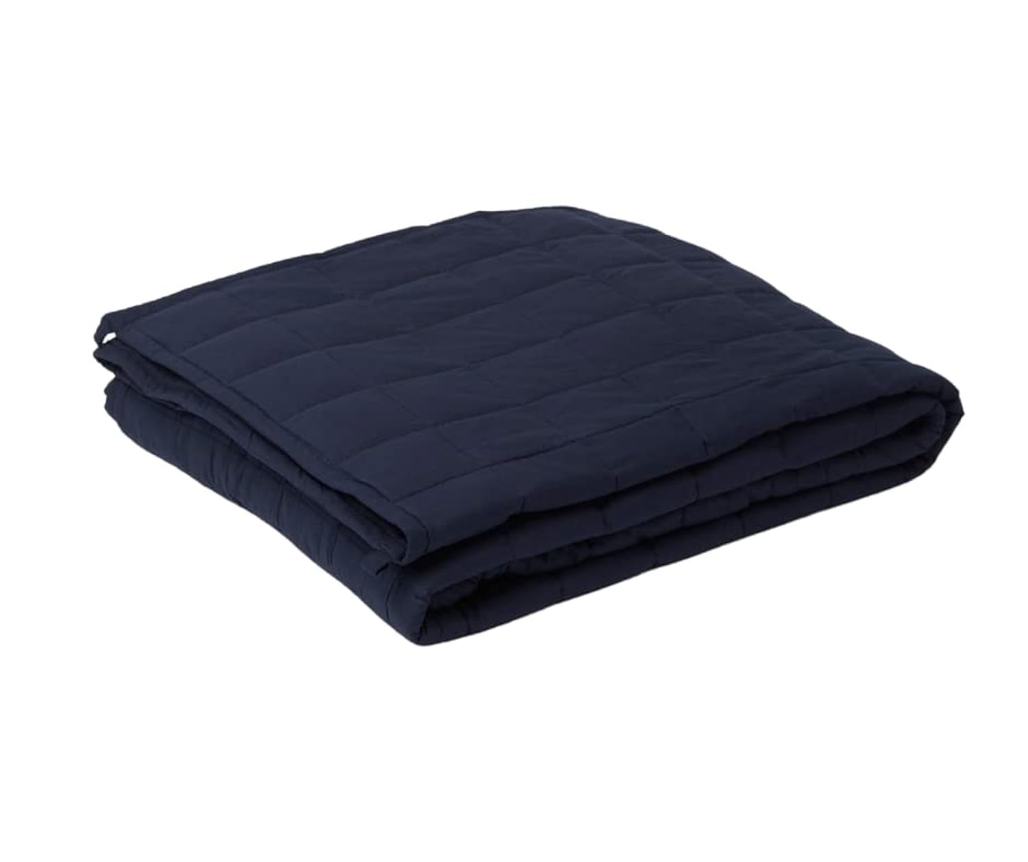 The Sleep Chapter 7 Kgs Cotton Weighted Blanket Filled With Safe and Allergen-Free Fine Grade High Density Shatterproof Glass Beads For Adults, Midnight Glory(50"x75" (127x190cm))