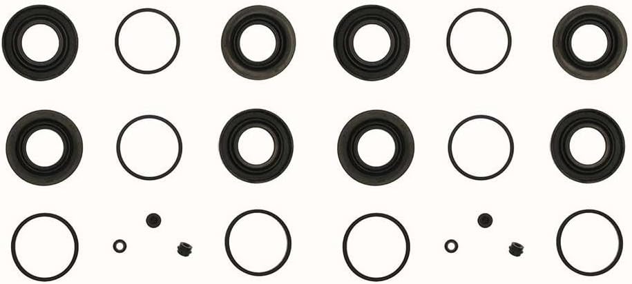 Front Disc Brake Caliper Repair Kit - 2 Set Caliper Rebuild Kit Replacement Brake Caliper Repair Kit ZGYWAutoParts for Audi Q5 3.0L 2014-2017, for Cadillac CT6 2.0L 2019, for Cadillac CT6 4.2L 2019