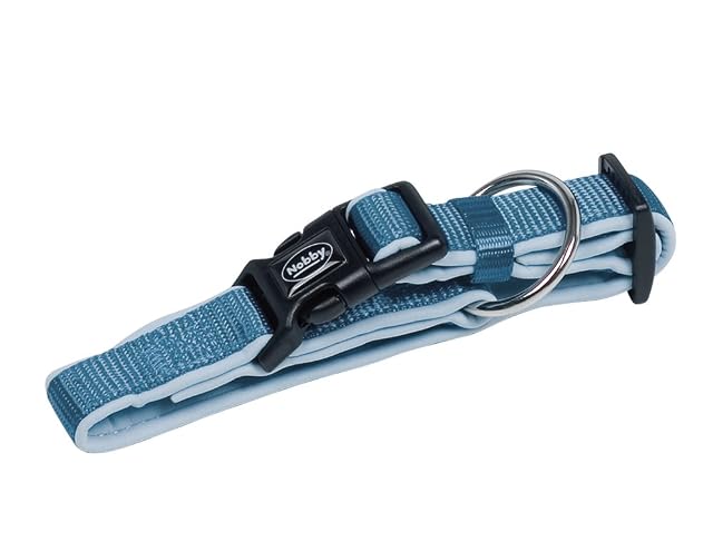 Nobby Classic Preno - Collar para Perro, 30-45 cm, 20-25 mm, Color Azul Claro