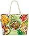VOID Barbacoa de Verano Bolsa de Playa 58x38x16cm 23L Shopper Bolsa de Viaje Compras Beach Bag Bolso
