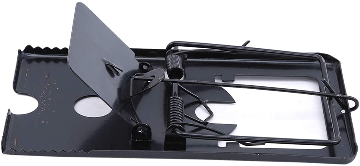 KOKOBASE 2pcs Rat Catching Traps Heavy Duty Snap Mouse Traps for Small Mice Mouse Pest Catcher