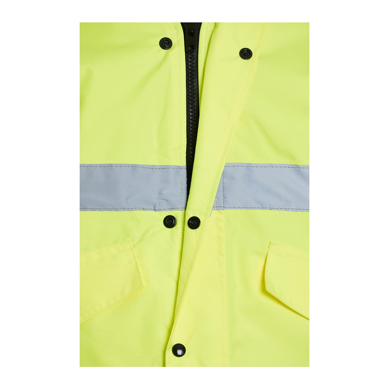 Blackrock Herren Hi-vis Bomber Baratec Bomberjacke für Herren, hohe Sichtbarkeit, Gelb, Größe 5XL (1er Pack)