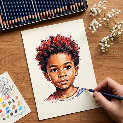 Image of PaperO A5 Sketch Loose Leaf Paper /Drawing Sheets | 140 GSM | 50 Sheets | Size (21 x 14.5 cm) | Ideal for Artists & Designers