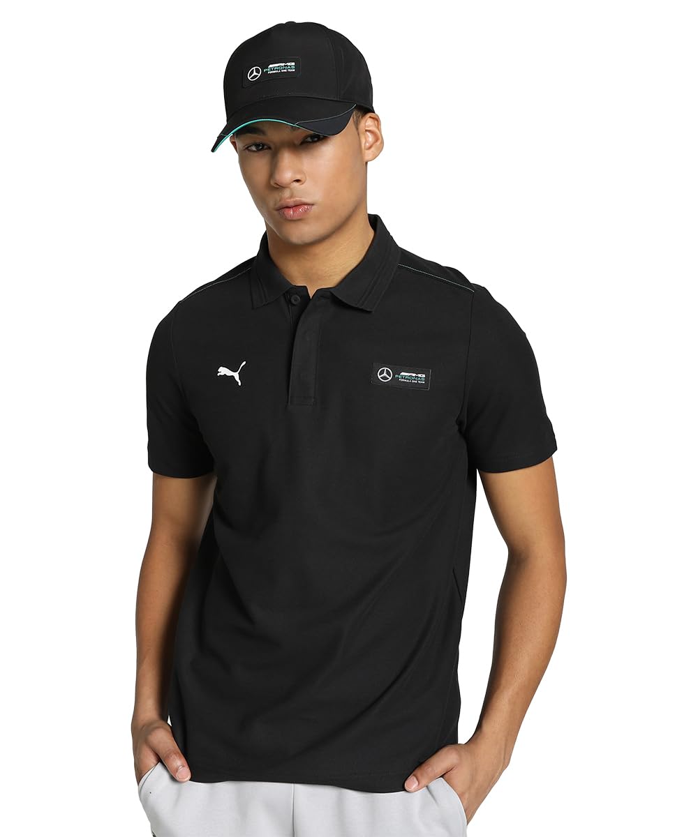 PUMA Polo de automovilismo Mercedes-AMG Petronas Hombre XL Black