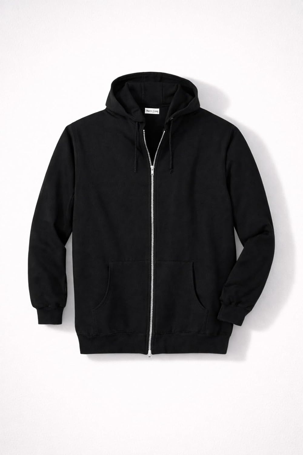 KingSize Men's Big & Tall Fleece Zip-front Hoodie Jacket - Image 5