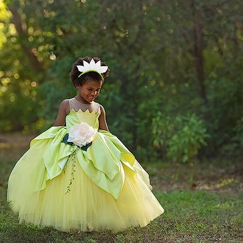 Accesorios disfraz Princesa Tiana para niñas miniatura 5