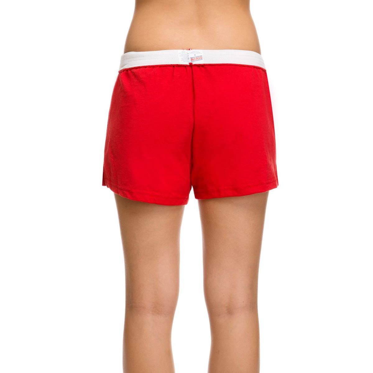 Soffe Juniors' Authentic Cheer Short, Red, Small (1-Pack)