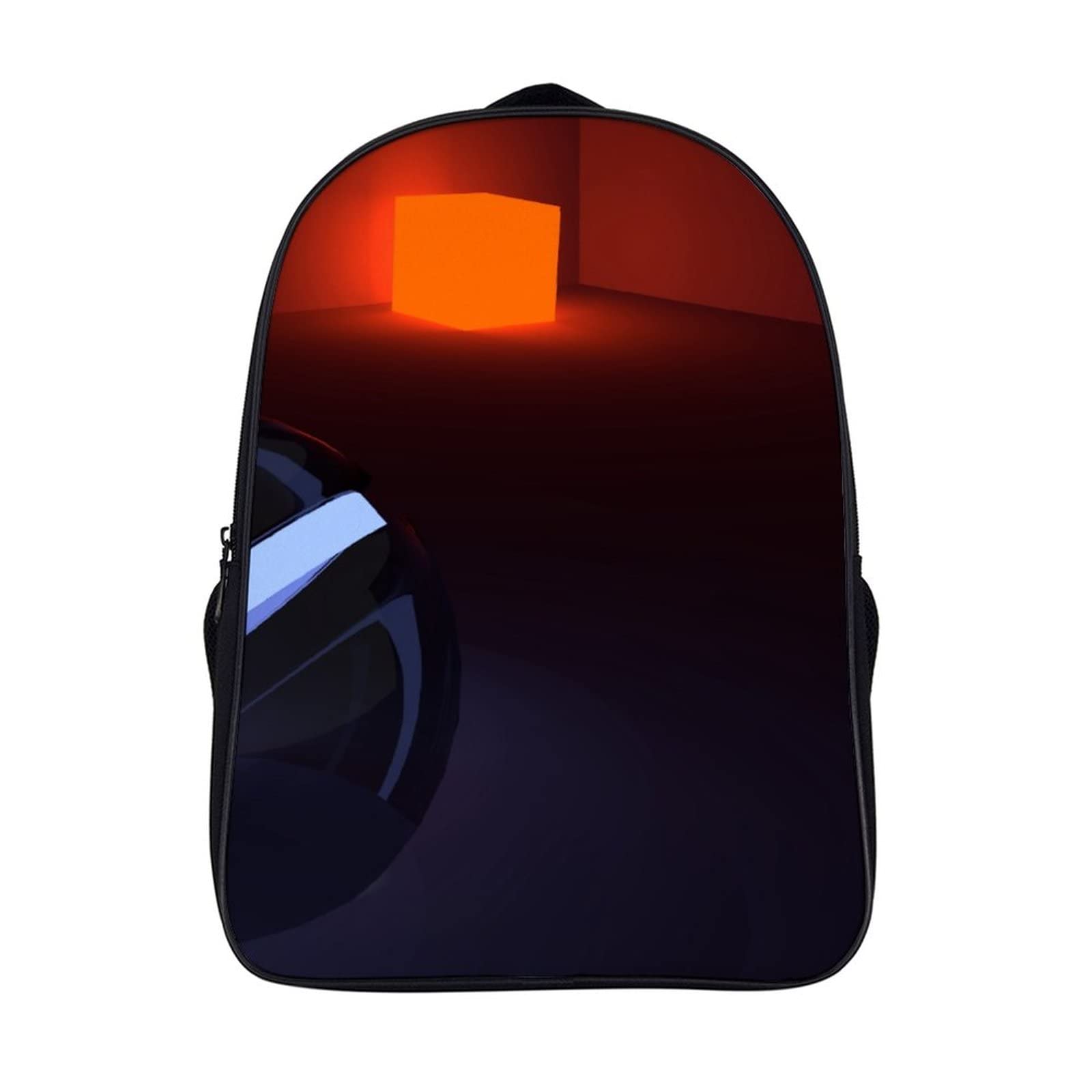 3D Cool backpack sac d'école moderne avec imprimé artistique relief