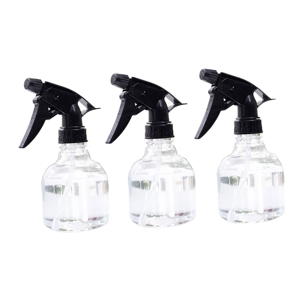 Kisangel 1set Multi Use Spray Bottles Durable Hairdressing Sprayer Garden Watering Can for Home Office and School Use Random Design 3pcs