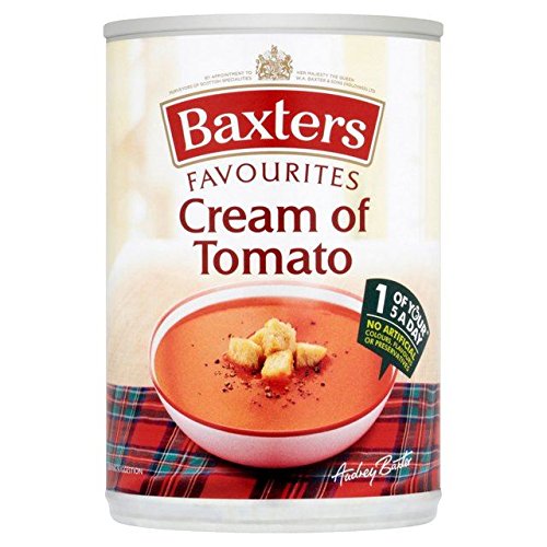 Baxters Favourites Cream of Tomato Soup - 400g (0.88lbs)