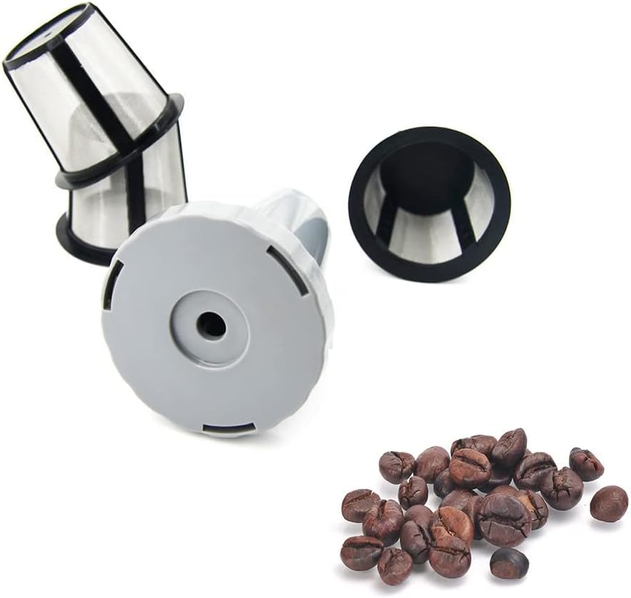 WOTOW Reusable Coffee Filter Set for K Cups Replacement Filter for Keurig My style Filter Housing Fits B30 B40 B50 B60 B70 Series(1 house + 3 filter) - Image 6