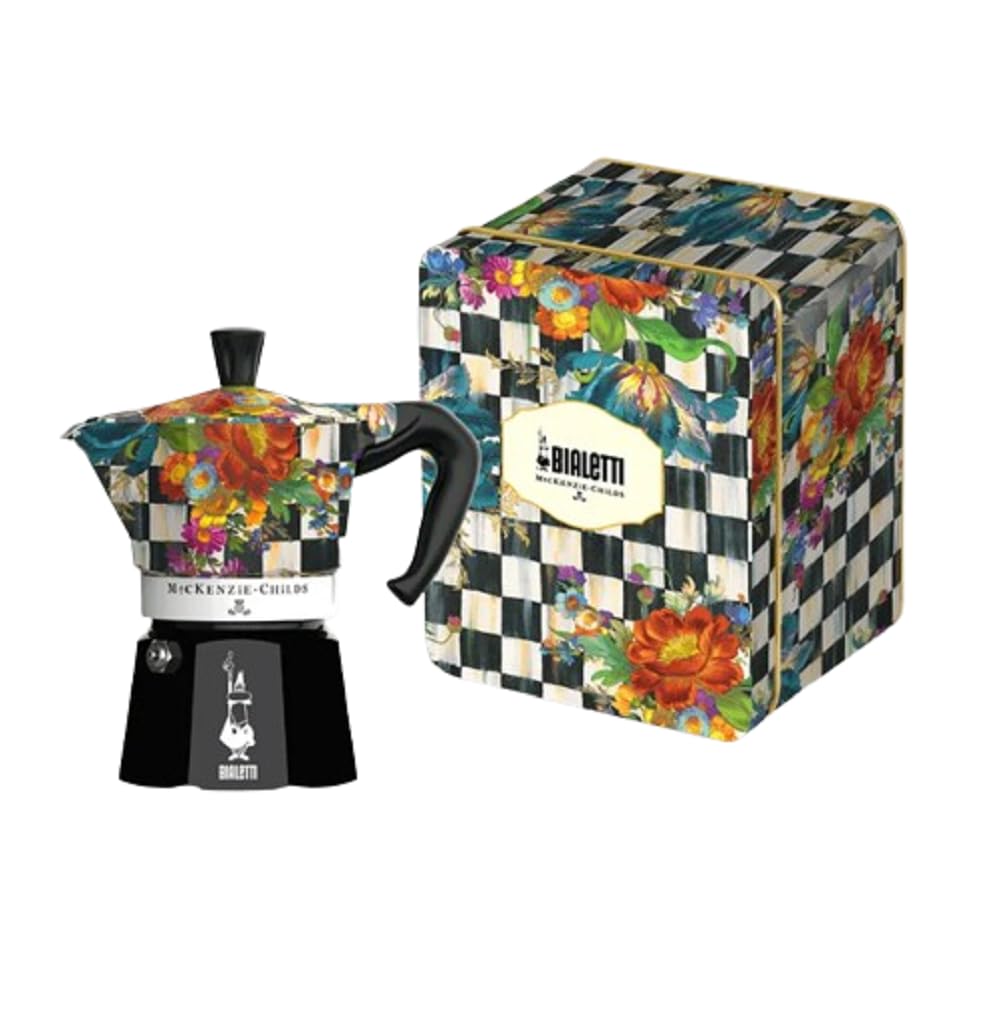 Bialetti Moka Express MacKenzie Limited Edition Quarterly Check (3 Tazze)
