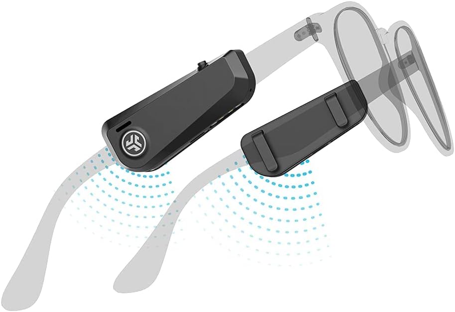 JBuds Frames Wireless Open-Ear Audio for Your Glasses | 8-hour Bluetooth Playtime